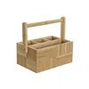 Cutlery Organiser DKD Home Decor Natural Bamboo 27 x 16,5 x 11,5 cm