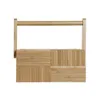 Cutlery Organiser DKD Home Decor Natural Bamboo 27 x 16,5 x 11,5 cm