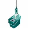 Mop with Bucket Leifheit Combi Clean M Green Metal Plastic