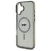 Karl Lagerfeld IML Metal Karl Head MagSafe - Case for iPhone 16 Plus (black)