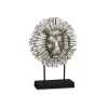 Decorative Figure Lion Silver 28 x 38,5 x 11,5 cm (4 Units)