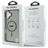 Karl Lagerfeld IML Metal Karl Head MagSafe - Case for iPhone 16 Plus (black)