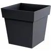 Plant pot EDA Grey polypropylene Plastic 39 cm 39 x 39 x 39 cm