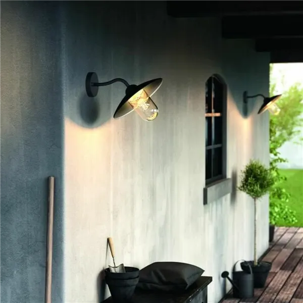 Wall Light Philips 0164330PN Exterior Black Aluminium 60 W E27