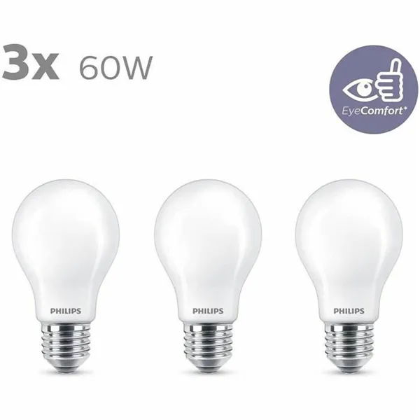 LED Lamp Philips Bombilla E 7 W 60 W 806 lm (2700k)