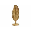 Decorative Figure Leaf of a plant Golden 8 x 43,5 x 17 cm (6 Units)