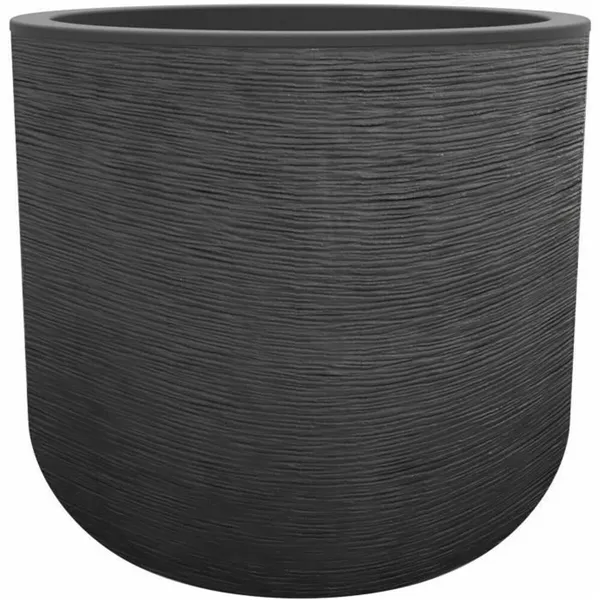 Plant pot EDA Grey Plastic Circular Ø 40 cm