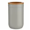 Toothbrush Holder Brown Grey Bamboo polypropylene 7,7 x 11,5 x 7,7 cm (6 Units)