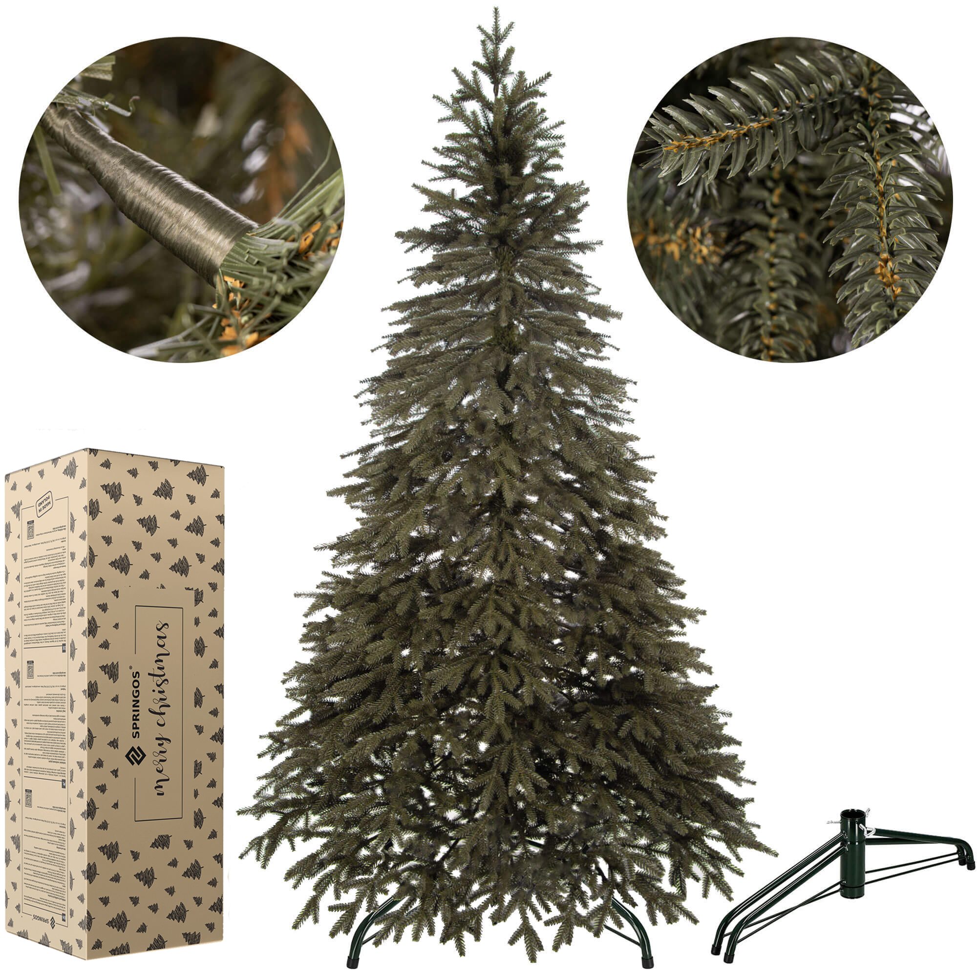 Kalėdinė eglutė Springos CT0149 200 cm | Pirkti internetu — Megaluks