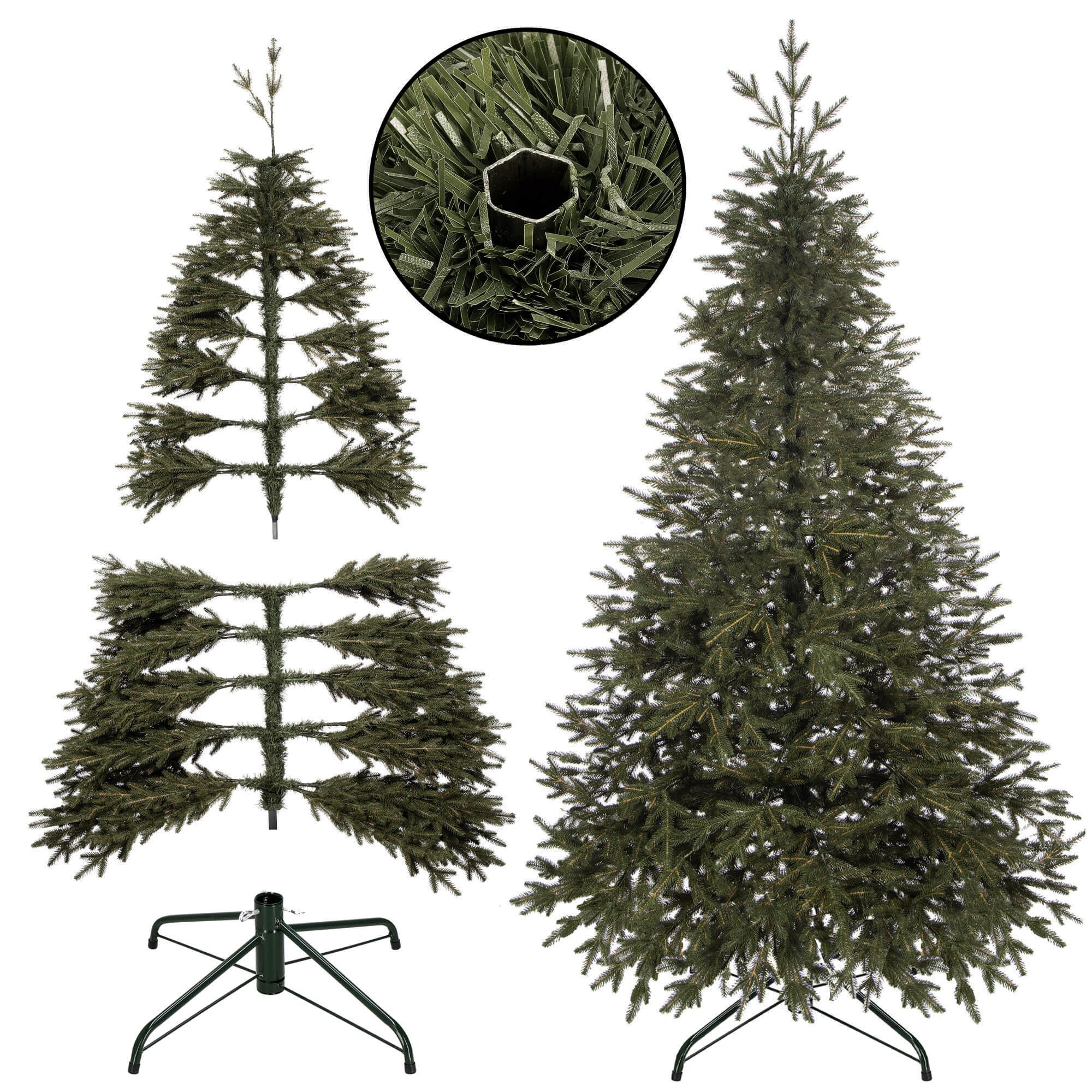 Kalėdų eglutė Springos CT0150 220cm | Pirkti internetu — Megaluks