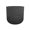 Plant pot EDA Grey Dark grey Plastic Circular Modern Ø 50 cm