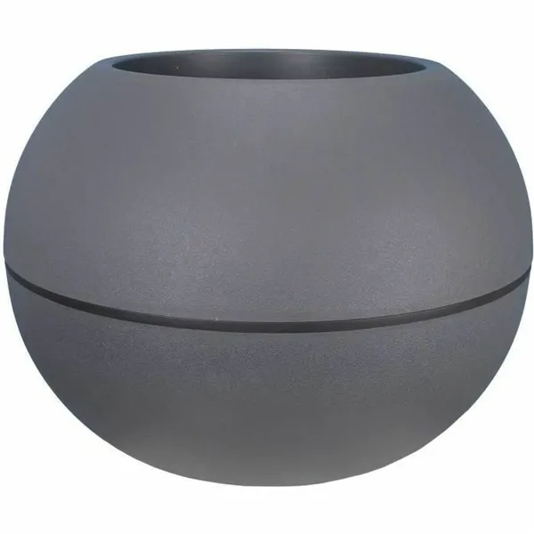 Plant pot Riviera 814276 Grey Circular Ball Ø 40 cm