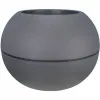 Plant pot Riviera 814276 Grey Circular Ball Ø 40 cm