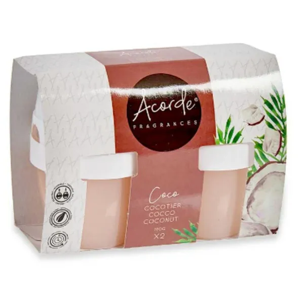 Air Freshener Set Gel Coconut (24 Units)