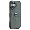 Karl Lagerfeld IML Metal Choupette Head MagSafe - Case for iPhone 16 (black)
