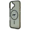 Karl Lagerfeld IML Metal Choupette Head MagSafe - Case for iPhone 16 (black)
