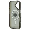 Karl Lagerfeld IML Metal Choupette Head MagSafe - Case for iPhone 16 (black)