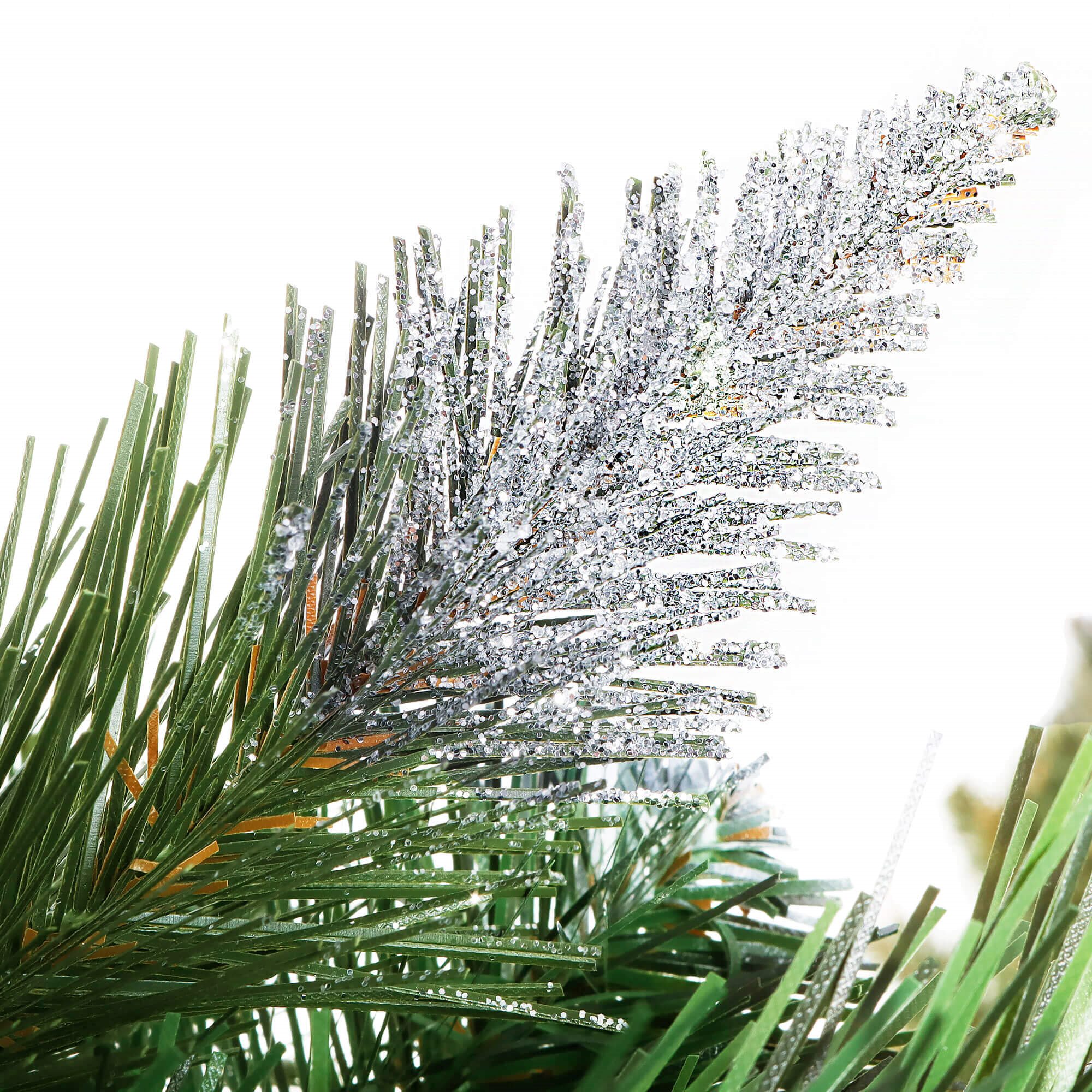 Artificial Christmas Tree Springos CT0111, Diamond Trunk Tree 180 cm