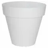 Plant pot Riviera White Plastic Squared Ø 50 cm