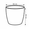 Plant pot Elho 5642322542500 Anthracite polypropylene Plastic Circular