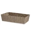 Multi-purpose basket Beige Cloth 3,8 L 34 x 8,5 x 21 cm (18 Units)