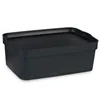 Storage Box with Lid Anthracite Plastic 6 L 21 x 11 x 32 cm (12 Units)