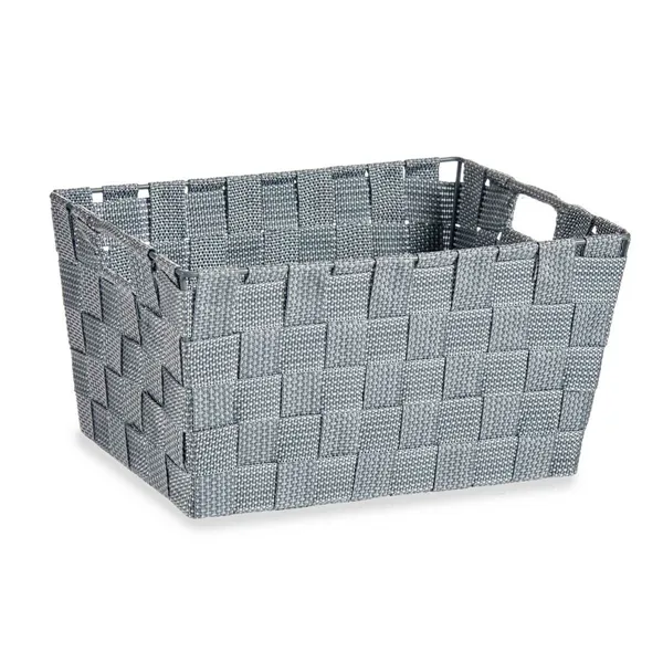 Multi-purpose basket Grey Cloth 5 L 30,4 x 14 x 20 cm (18 Units)