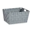 Multi-purpose basket Grey Cloth 5 L 30,4 x 14 x 20 cm (18 Units)