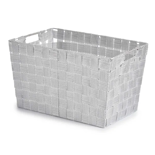 Laundry Basket White Cloth 10 L 25 x 20 x 35 cm (12 Units)