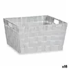 Multi-purpose basket White Cloth 30,4 x 14 x 20 cm (18 Units)