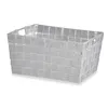 Multi-purpose basket White Cloth 30,4 x 14 x 20 cm (18 Units)