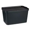 Storage Box with Lid Anthracite Plastic 24 L 29,3 x 24,5 x 45 cm (6 Units)