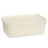 Storage Box with Lid Cream Plastic 14 L 29,5 x 14,3 x 45 cm (12 Units)