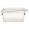 Storage Box with Lid Transparent Plastic 8,5 L 23,5 x 15,5 x 37 cm (12 Units)