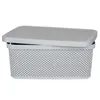 Storage Box with Lid Grey Plastic 13 L 28 x 15 x 39 cm (12 Units)