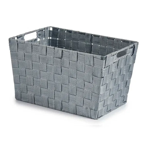 Laundry Basket Grey Cloth 10 L 25 x 20,5 x 35 cm (12 Units)