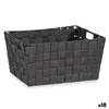 Multi-purpose basket Black Cloth 20 x 14 x 30 cm (18 Units)