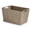 Laundry Basket Beige Cloth 10 L 25 x 20 x 35,5 cm (12 Units)