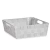 Multi-purpose basket White Cloth 3 L 23 x 8 x 27 cm (48 Units)