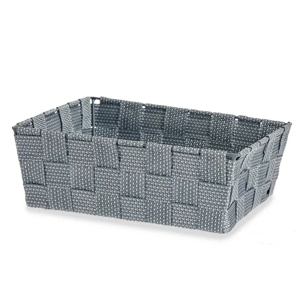 Multi-purpose basket Grey Cloth 2,4 L 20 x 8 x 24 cm (24 Units)