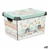 Storage Box with Lid Children's Road Plastic 17 L 27,5 x 22 x 36,5 cm (12 Units)