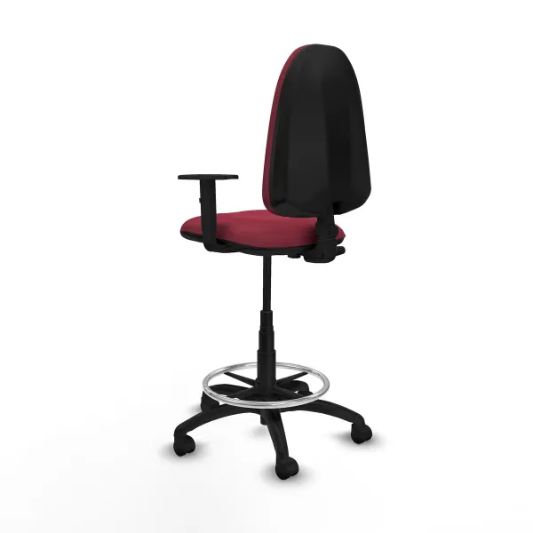 Office Chair Piqueras y Crespo B1D01RN Maroon High