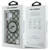 Karl Lagerfeld IML Monogram Karl & Choupette Head MagSafe - Case for iPhone 16 (black)