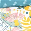 Nordic cover TODAY SUNSHINE Floral Multicolour 240 x 220 cm