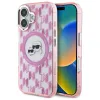 Karl Lagerfeld IML Monogram Karl & Choupette Head MagSafe - Case for iPhone 16 (pink)