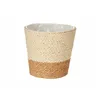 Planter Brown Rope Plastic 14 x 12,5 x 14 cm (24 Units)