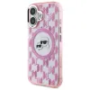 Karl Lagerfeld IML Monogram Karl & Choupette Head MagSafe - Case for iPhone 16 (pink)