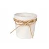 Planter Lasso White Cloth 11 x 10,5 x 11 cm (24 Units)