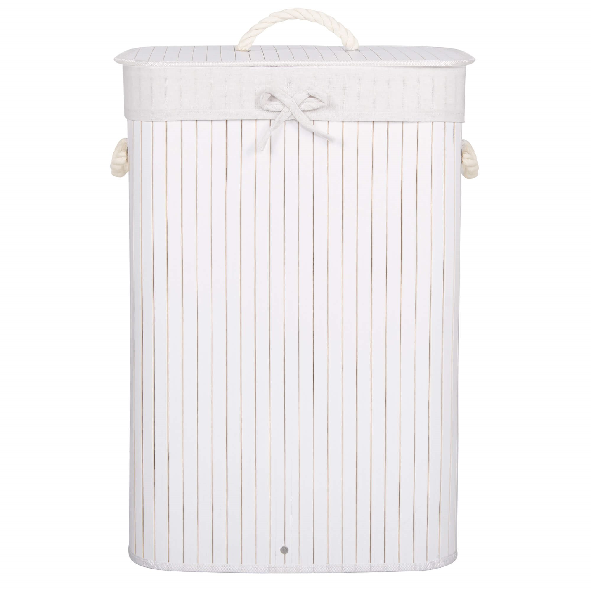 Bamboo laundry basket Springos HA0075 72l | Buy online — Megaluks