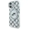 Karl Lagerfeld IML Monogram Karl & Choupette Head MagSafe - Case for iPhone 16 (transparent)
